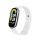 Pasek i akcesoria do zegarków FIXED Silicone Strap do Xiaomi Mi Band 8 / 8 NFC / 9 white